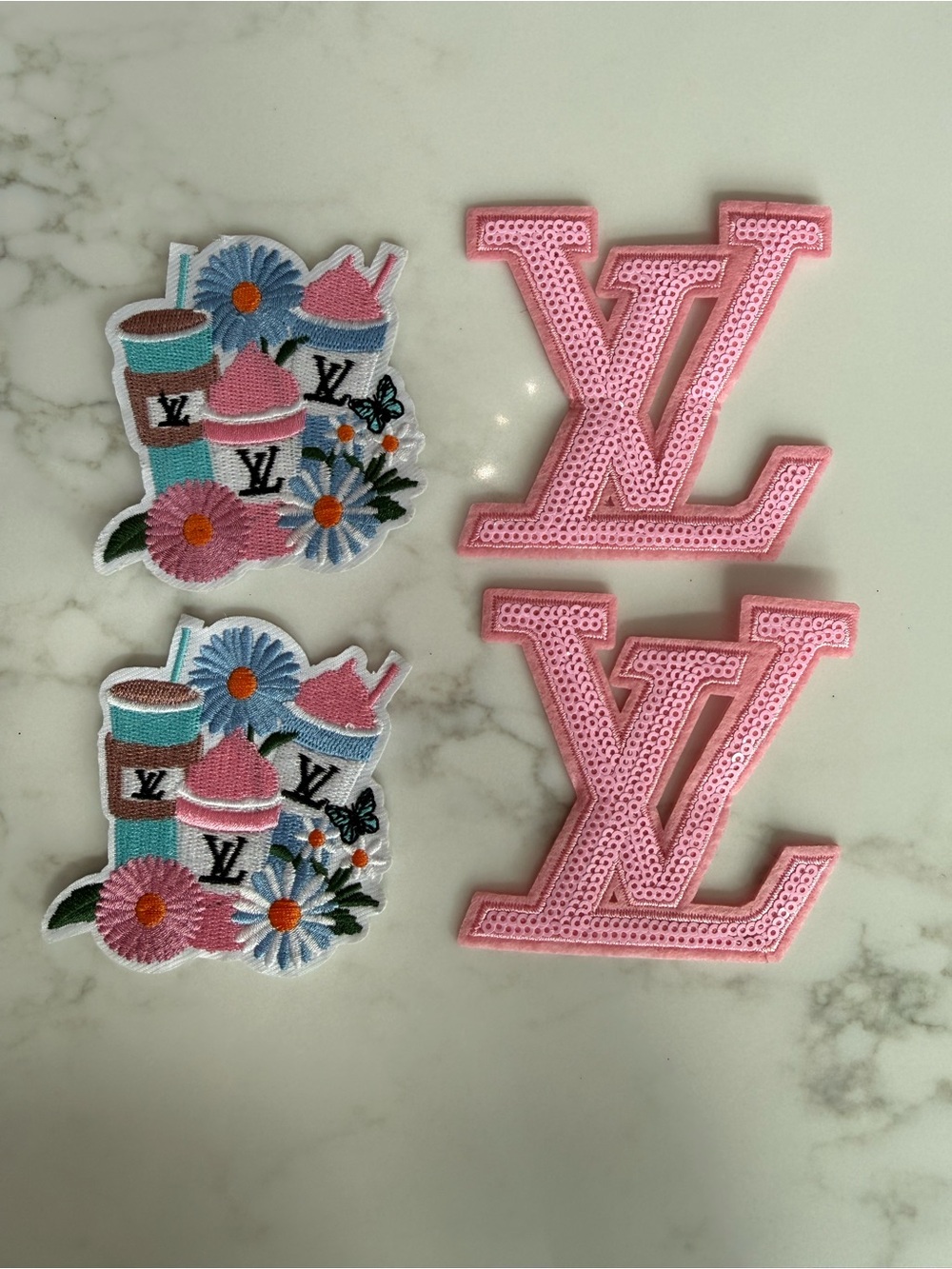 Beautiful Hand Crafted Iron on patches